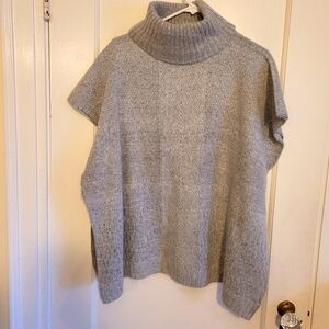 Shawl Sweater Turtleneck